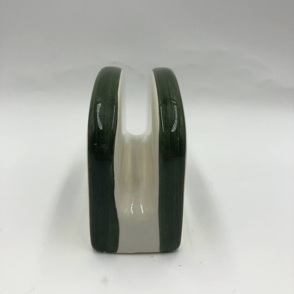 Vintage Style Eyes by Baum Bros Ceramic Napkin Holder Grapevine Fruit Decor - Picture 9 of 13